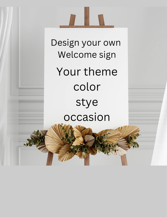 Custom Welcome Sign