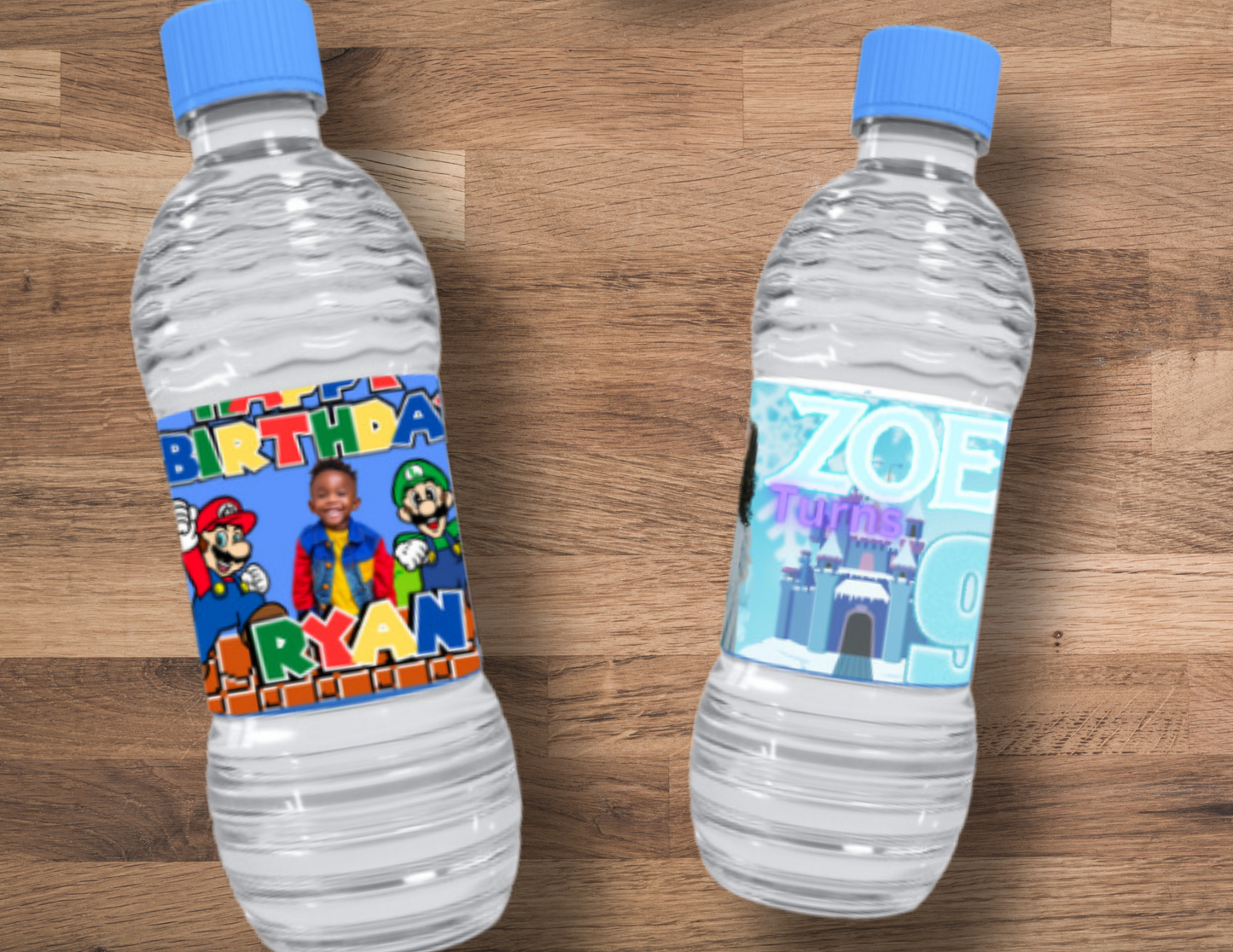 Water bottles