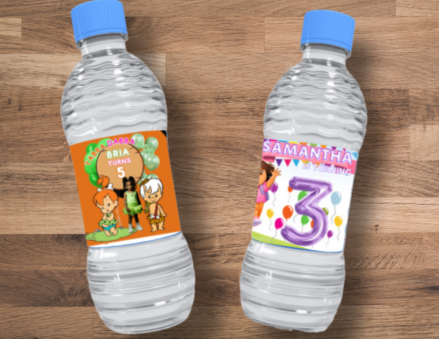 Water bottles