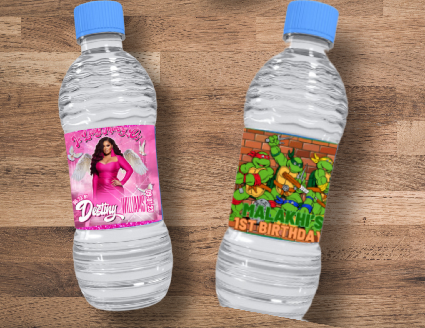 Water bottles