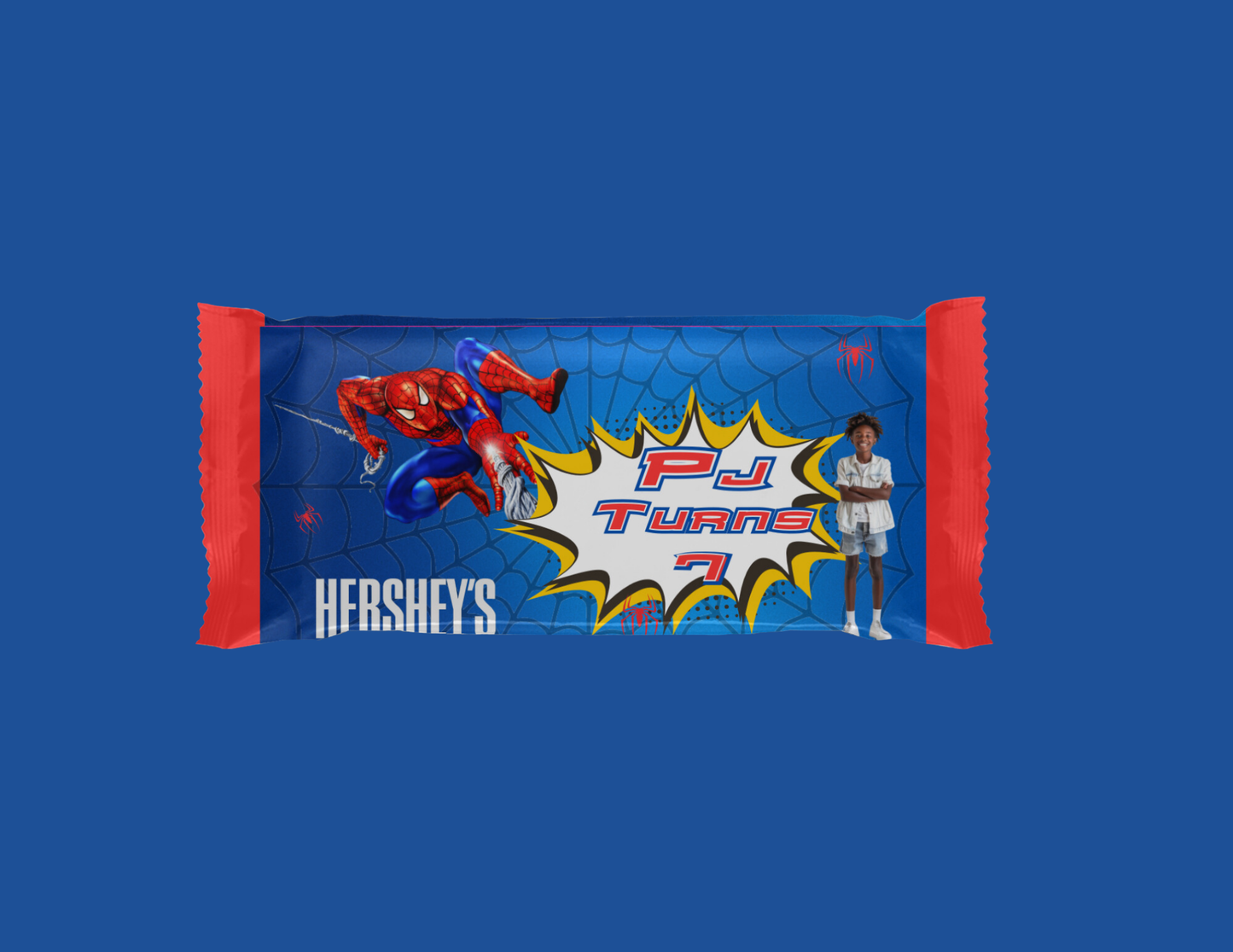 Spider-Man Birthday Party Favor Bundle personalized custom chip bags water bottles gifts