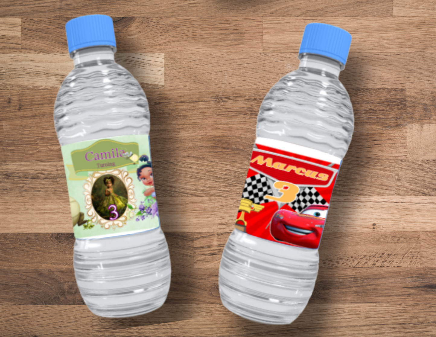 Water bottles